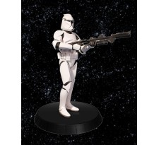 Star Wars White Clone Trooper Deluxe Statue 